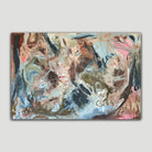 Large abstract painting The Dance by Kylie Sams 